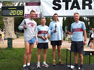 2008 Alice Holt 10K first mens team with trophies