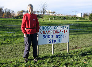Jane Georghiou at the 2010 British and Irish Masters Home International cross-country in Dublin