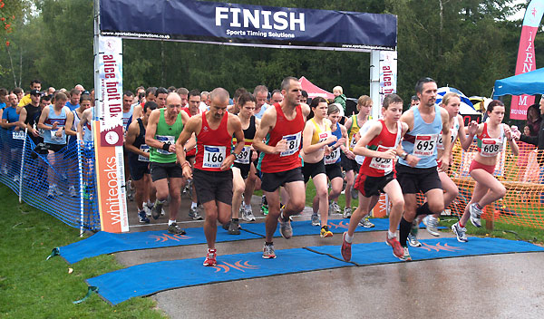 Start of the 2011 Alice Holt races 5K