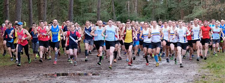 Start of 2018 SXCL race at The Bourne, Farnham