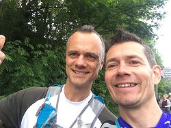 James Warren and John Phillips selfie