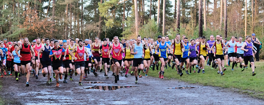 Start of 2019 SXCL race at The Bourne, Farnham