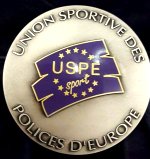 Union Sportive des Polices d’Europe medal