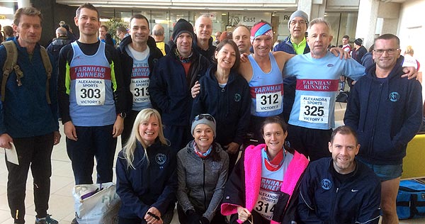 Farnham Runners at Victory 5 race