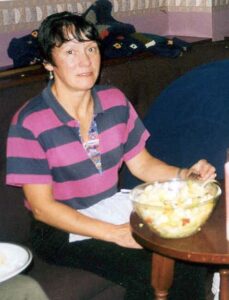 member at a Club supper in 2000