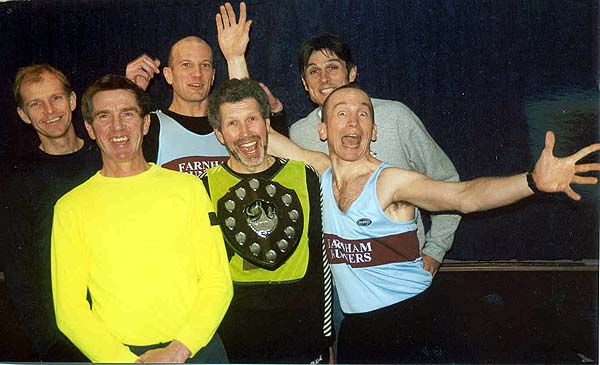 Farnham Runner with 2002 HXCL trophy