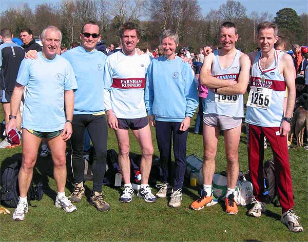 Group at the 2003 Fleet Half Marathon