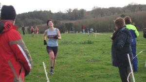 Lindsay Bamford finishing 2007 HXCL Overton