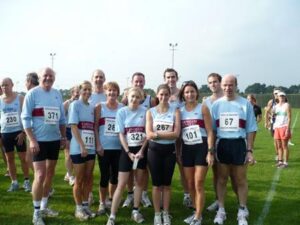 Group at 2007 HRRL Solent Half Marathon