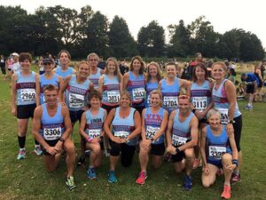 Group at August 2019 Yateley 10k Series