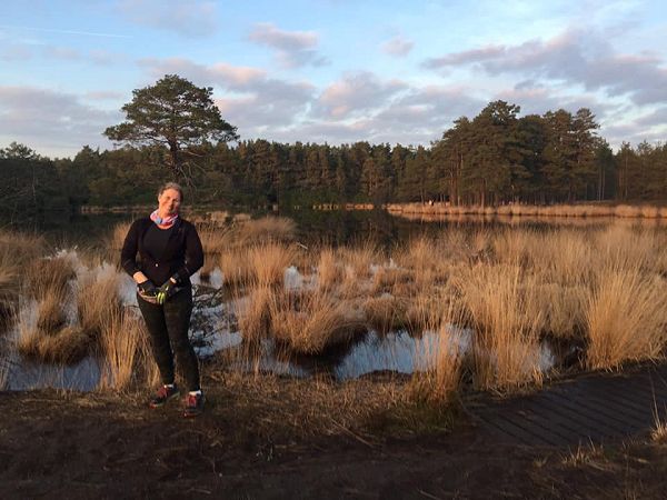 2021 Covid runs - Jacquie Browne at Frensham Common