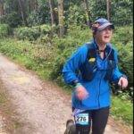 2021 - Chiltern Ridge Trail Run Ultra - Gill Iffland running