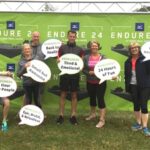 Keith Marshall, Carol Dare, Mark Maxwell, Rob Gilchrist, Jacquie Browne, Alison Mungall at 2021 Endure24