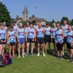 Farnham Runners pictured before the 2021 Overton 5