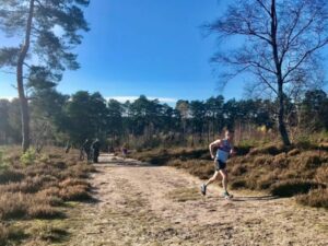 First for Farnham in the 2021 SXCL Bourne Woods race, Colin Addison