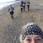2022 Grizzly - Bridget Naylor snatching a selfie along Branscombe beach
