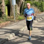 Third M65 Peter Callow in the 2022 Fleet Half Marathon