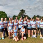 Farnham Runners before the 2022 Netley 10km