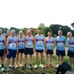 Farnham Runners before the 2022 Netley 10km