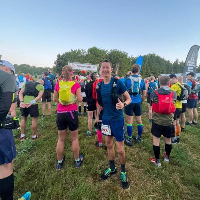 Stephen Bullough lines up for the 2022 Southdowns Way 100