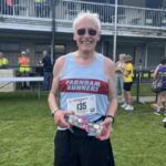 Robert Drummond with his 2nd M80 prize at the 2025 HRRL Alresford 10k