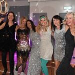Ladies ready to dance the night away at our 40th Anniversray Dinner/Dance
