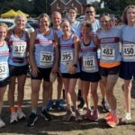 Farnham Runners group before the start of the 2025 HRRL Totton 10km