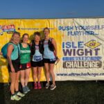Kate Townsend, Colette Grist, Linda Tyler and Kelly Lincoln at the 2025 Isle of Wight