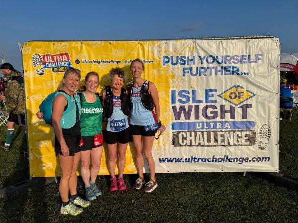 Kate Townsend, Colette Grist, Linda Tyler and Kelly Lincoln at the 2025 Isle of Wight