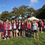 Farnham Runners group before the start of the 2025 New Forest 10