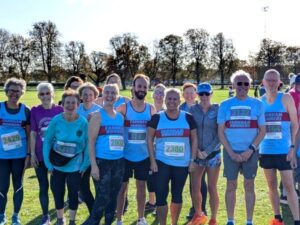 Group photo before the Rushmoor Wellesley 10km