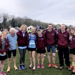 Farnham Runners team group before the 2026 Fleet Half Marathon