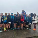 Farnham Runners group posing before setting off on the 2026 Grizzly race