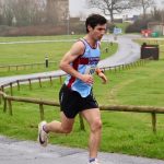 Joe Collins running in the HRRL 2026 Ryde 10